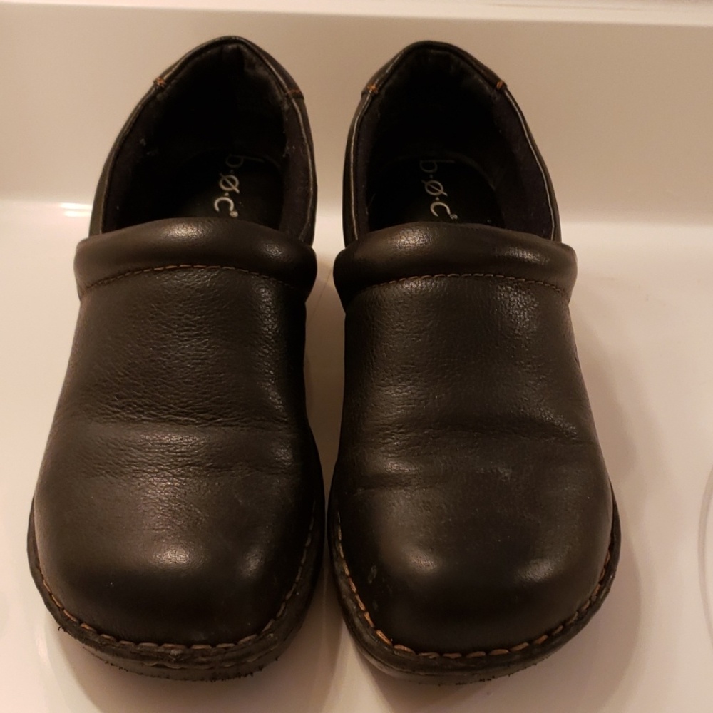 BOC black clogs